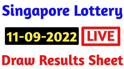 4d result today|4d results singapore today.